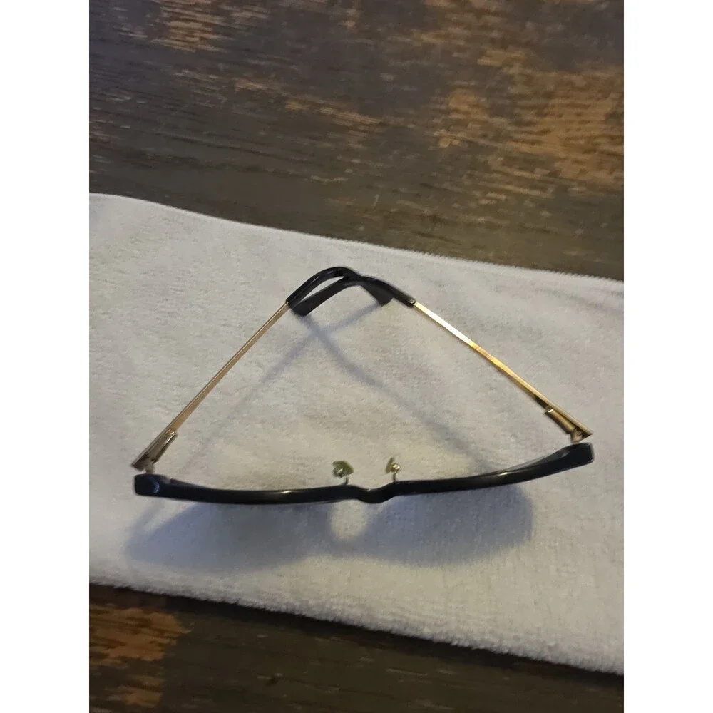 BEBE BB5158 001 Jet (Black)/Gold 54-18-135 Eyeglass Frames Flex Hinges